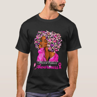 Breast Cancer Awareness African American Women Mel T-Shirt