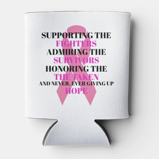 Breast Cancer Awareness Can Cooler (Front)