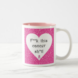Breast Cancer Awareness - Cancer is Rude Mug