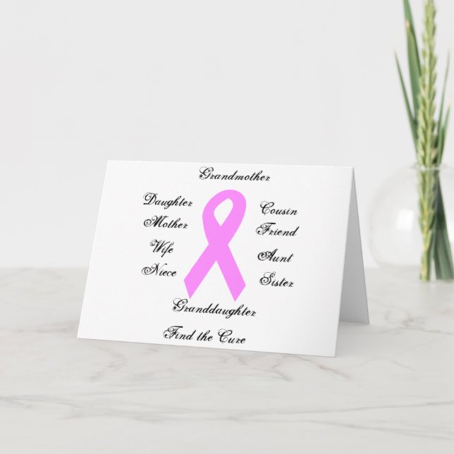 Breast Cancer Awareness Cards (Front)