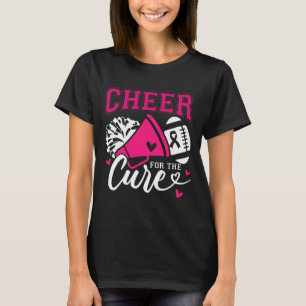 Breast Cancer Awareness Cheer For The Cure T-Shirt