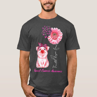 Breast Cancer Awareness Costume Daisy Ribbon Gifts T-Shirt