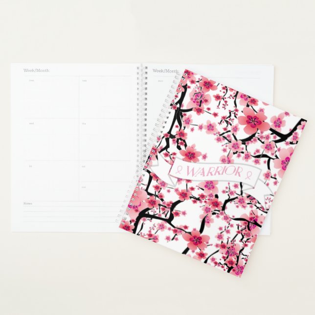 Breast Cancer Awareness Day Planner Pink Ribbon (Display)