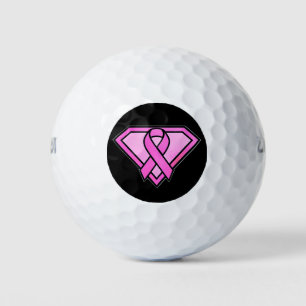 Breast Cancer Awareness Diamond Logo   Golf Balls