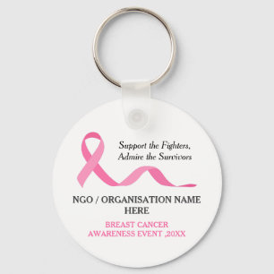 Breast Cancer Awareness Event Promotional Key Ring