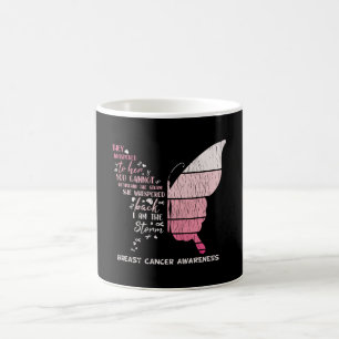 Breast Cancer Awareness Family Matching Butterfly Coffee Mug