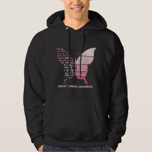 Breast Cancer Awareness Family Matching Butterfly Hoodie