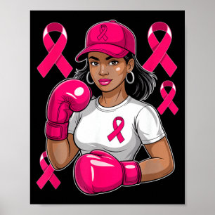 Breast Cancer Awareness Fighter Poster