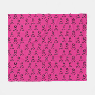 Breast Cancer Awareness Fleece Blanket