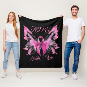Breast Cancer Awareness  Fleece Blanket