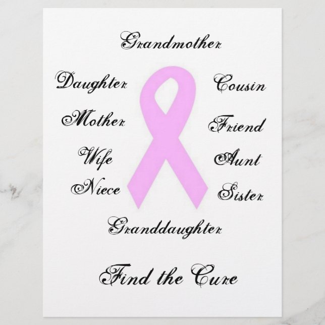 Breast Cancer Awareness Flyer (Front)