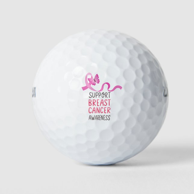Breast Cancer Awareness  Golf Balls (Front)