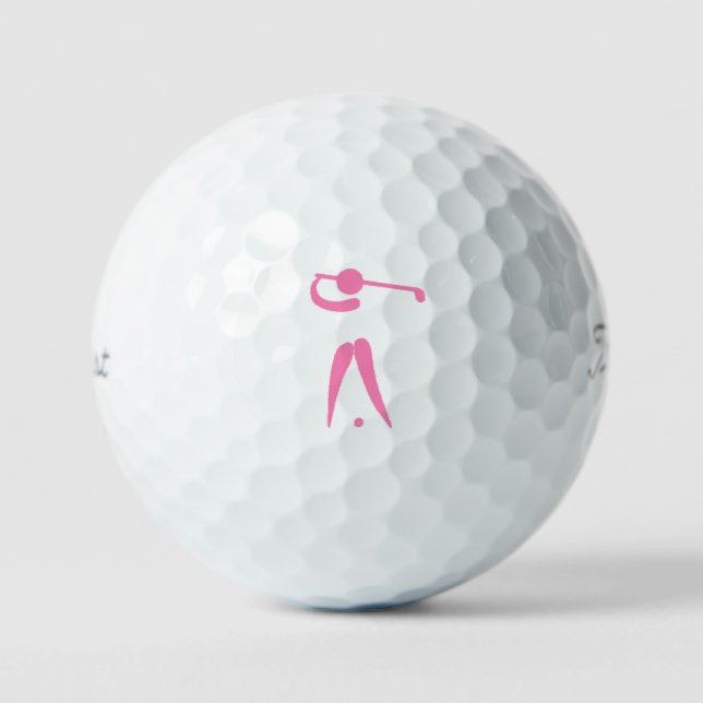 Breast Cancer Awareness Golf Balls (Front)