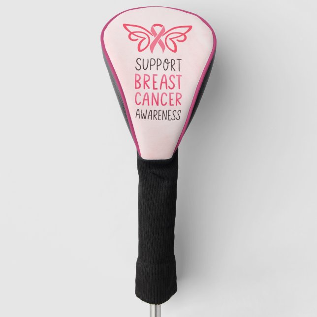 Breast Cancer Awareness  Golf Head Cover (Front)