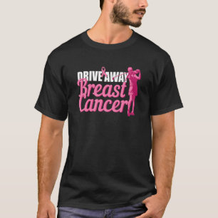 Breast Cancer Awareness Golf Pink Ribbon Survivor T-Shirt