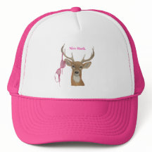 Breast cancer awareness hat
