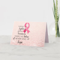 Breast Cancer Awareness Hope Inspirational Quote