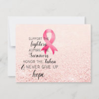 Breast Cancer Awareness Hope Inspirational Quote