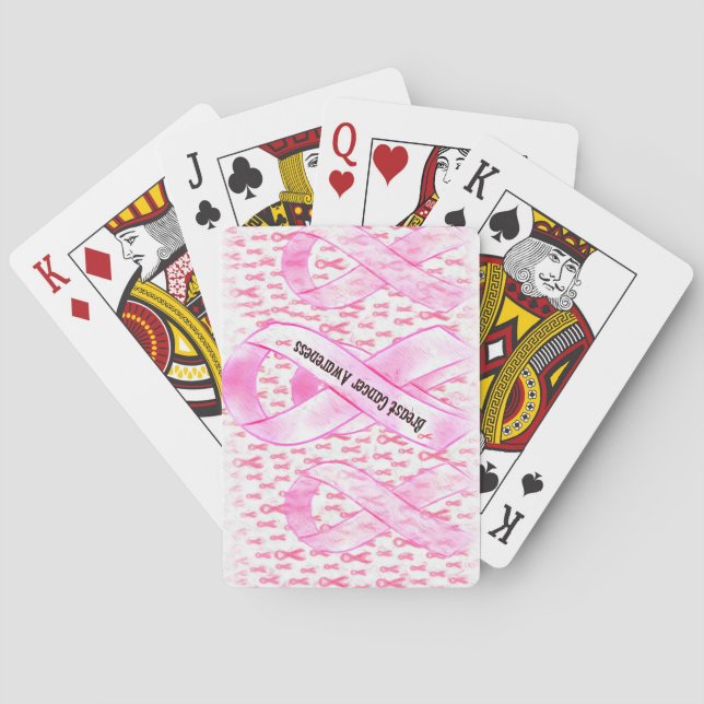 Breast Cancer Awareness-HOPE_ Playing Cards (Back)