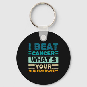 Breast Cancer Awareness I Beat Cancer What's Your Key Ring