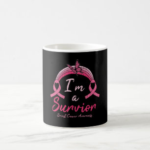 Breast Cancer Awareness I'm A Survivor Women Gift Coffee Mug