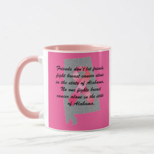 Breast Cancer Awareness in Alabama  Mug