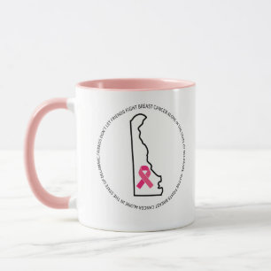 Breast Cancer Awareness in Delaware  Mug