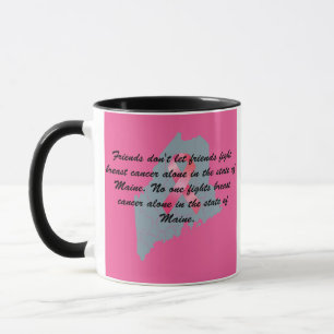 Breast Cancer Awareness in Maine Mug