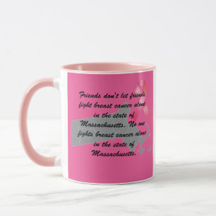 Breast Cancer Awareness in Massachusetts  Mug