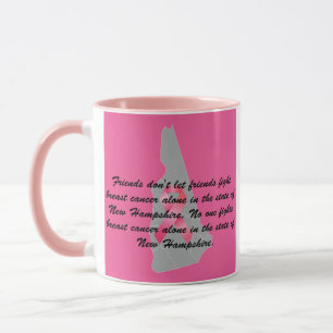 Breast Cancer Awareness in New Hampshire  Mug