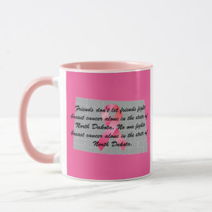 Breast Cancer Awareness in North Dakota  Mug