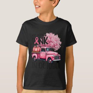 Breast Cancer Awareness In October We Wear Pink Ha T-Shirt