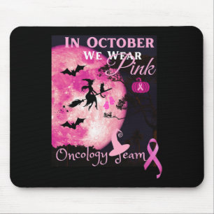 Breast Cancer Awareness. In October We Wear Pink. Mouse Mat