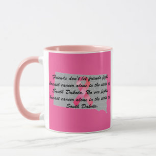 Breast Cancer Awareness in South Dakota  Mug