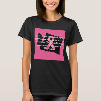 Breast Cancer Awareness in Washington T-shirt 