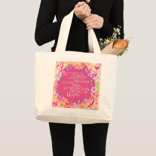 “Breast Cancer Awareness” Inspirivity Tote Bag