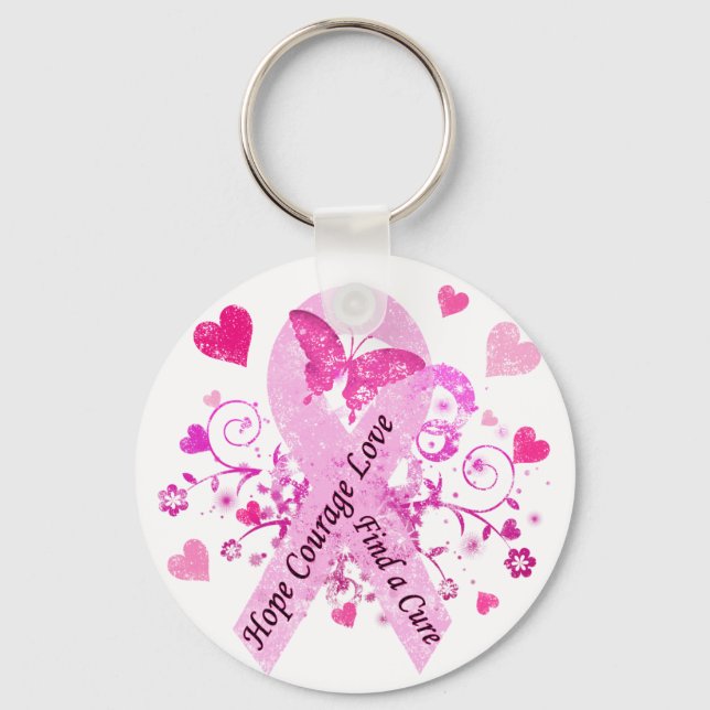 Breast Cancer Awareness Key Ring (Front)
