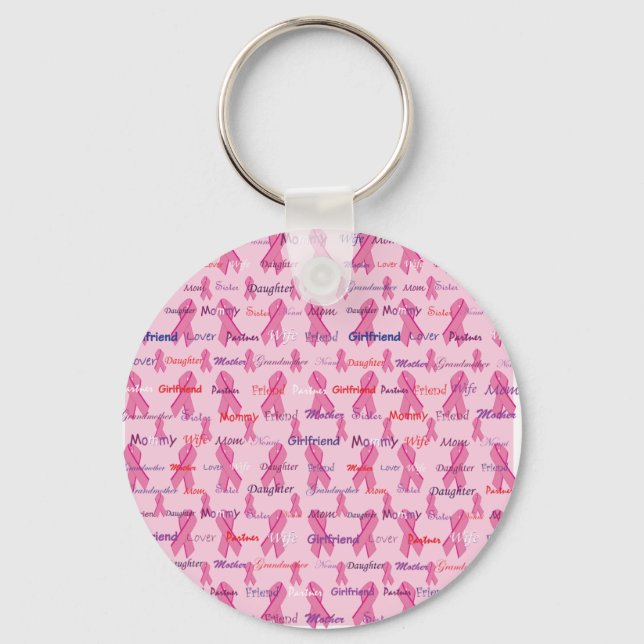 Breast Cancer Awareness Key Ring (Front)