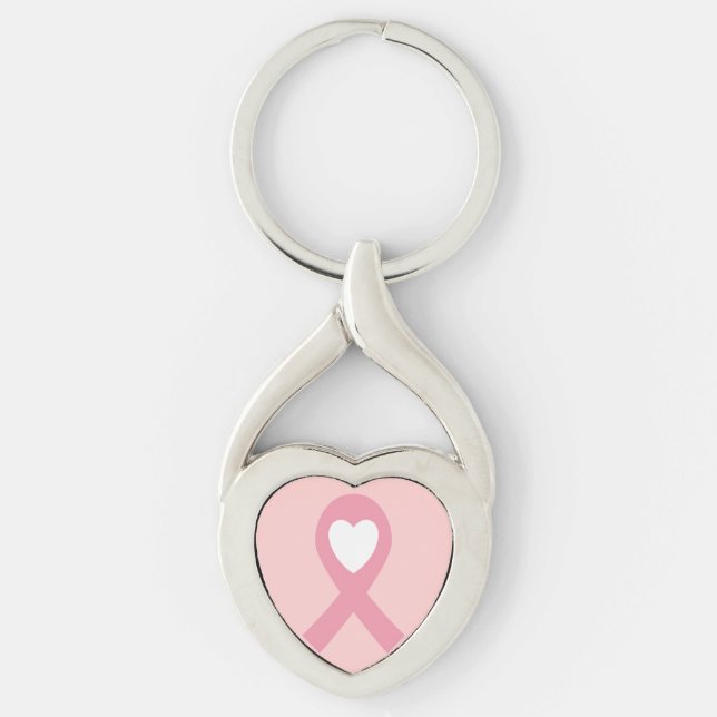 Breast Cancer Awareness  Key Ring (Front)