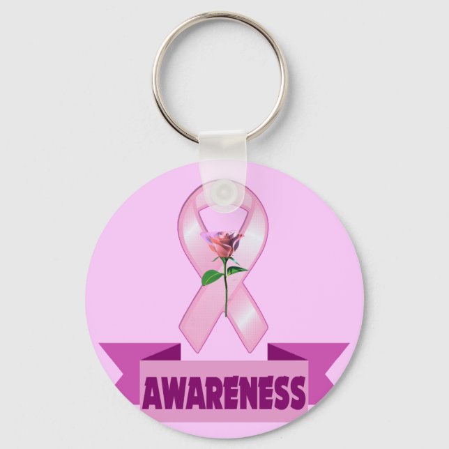 Breast Cancer Awareness Key Ring (Front)