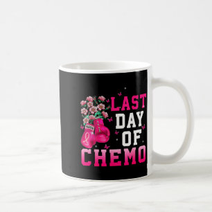 Breast Cancer Awareness Last Day of Chemo Warrior Coffee Mug
