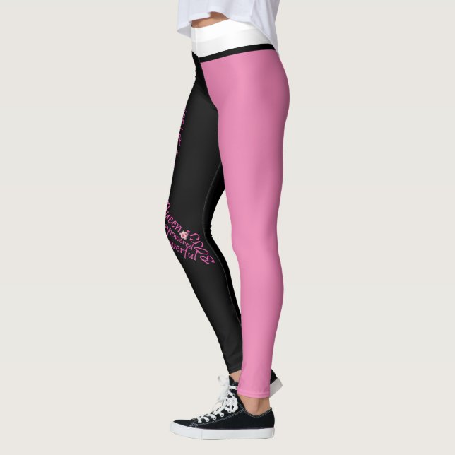 Breast Cancer Awareness Leggings (Left)