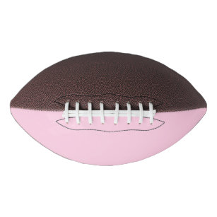 Breast cancer awareness light pink girly cute american football