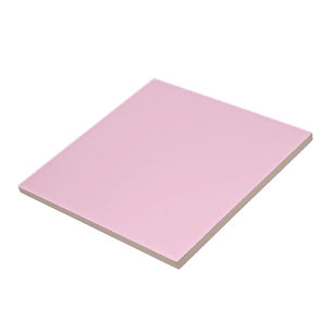 Breast cancer awareness light pink solid colour tile