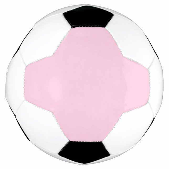 Breast cancer awareness light pink solid cute football (Front)