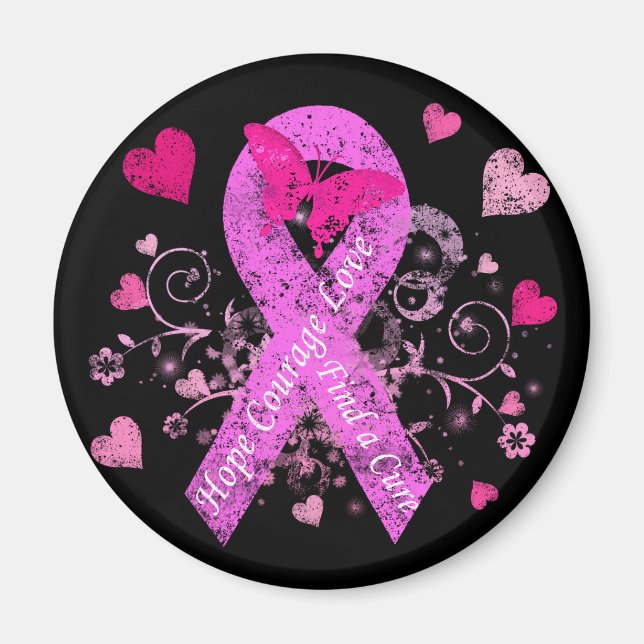 Breast Cancer Awareness Magnet (Front)