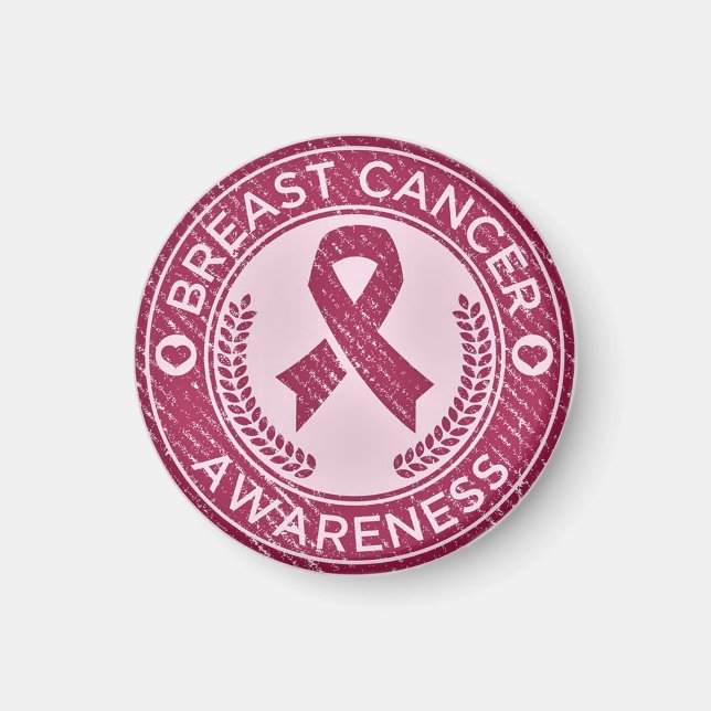 Breast Cancer Awareness Magnet (Front)