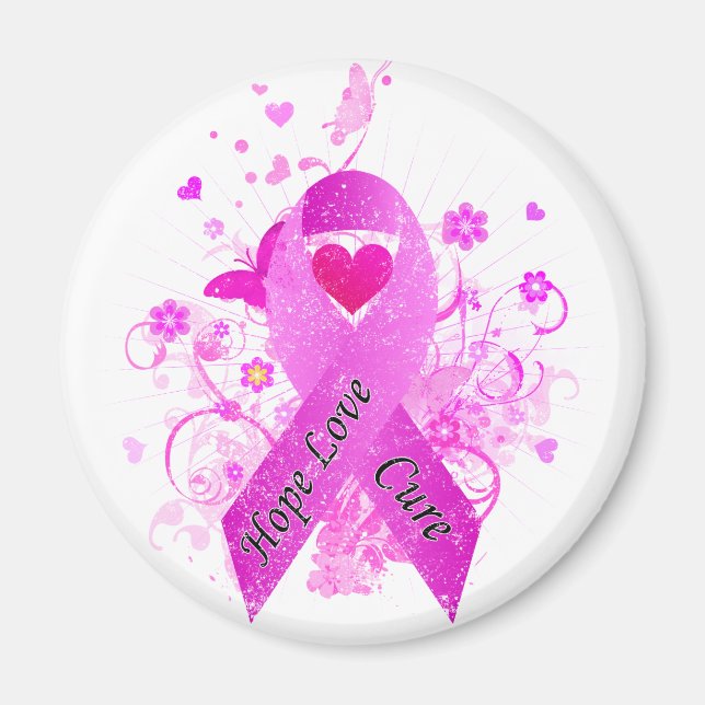 Breast Cancer Awareness Magnet (Front)