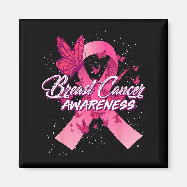 Breast Cancer Awareness Magnet (Front)