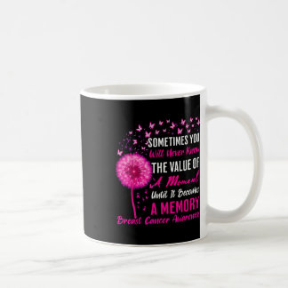 Breast Cancer Awareness Memory Pink Ribbon Coffee Mug